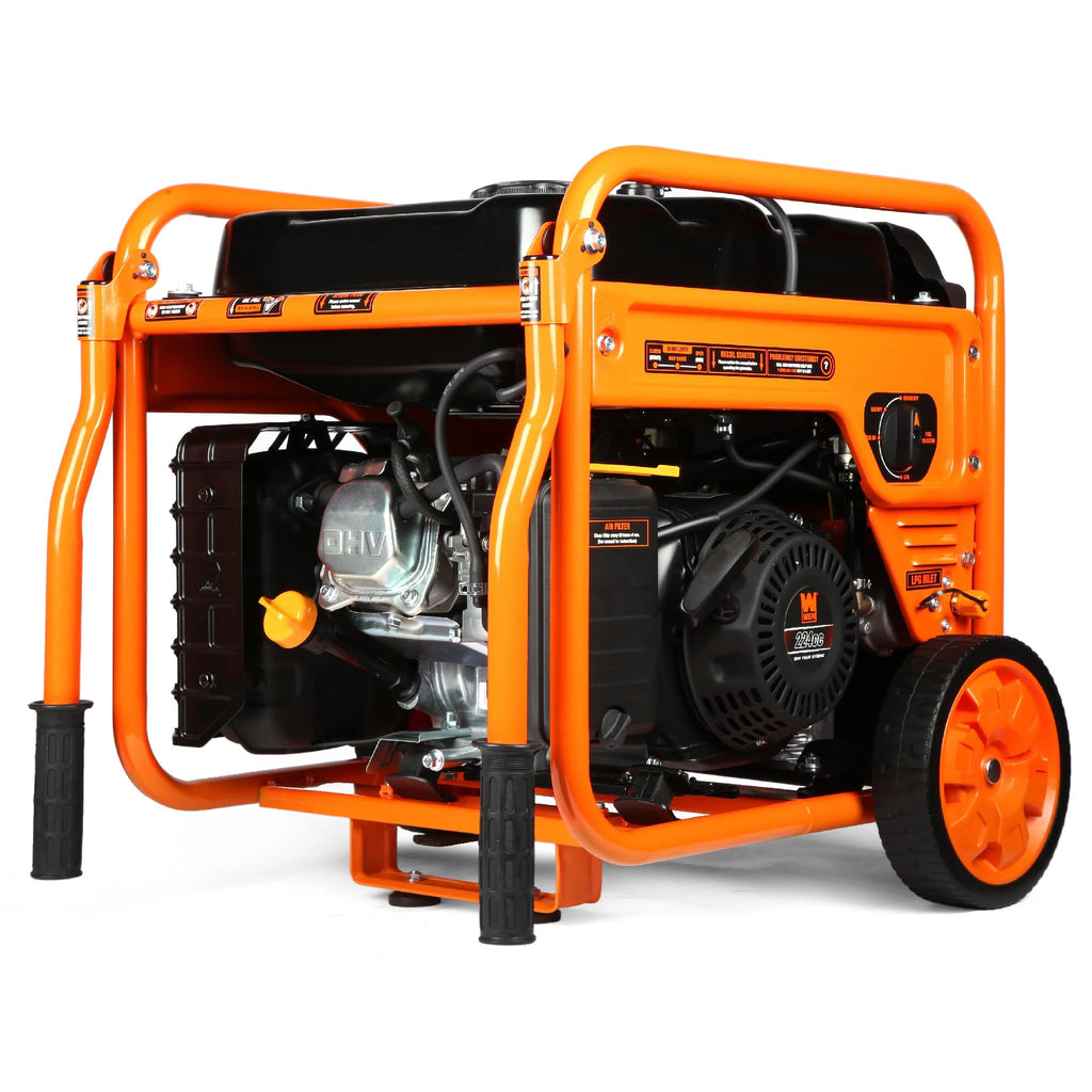 Dg4500Ix 4500-Watt RV and Transfer-Switch-Ready Dual Fuel Open Frame Inverter Generator with Electric Start and CO Watchdog