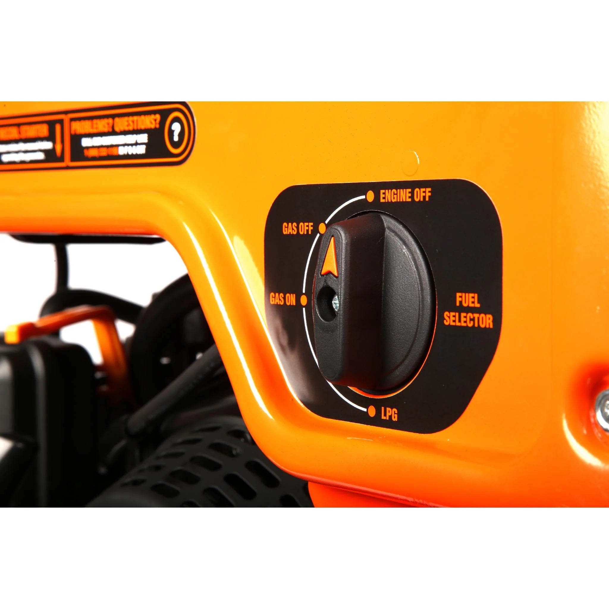 Dg4500Ix 4500-Watt RV and Transfer-Switch-Ready Dual Fuel Open Frame Inverter Generator with Electric Start and CO Watchdog