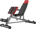 Banco Multifuncional FID Ajustable para Entrenamiento Completo – Extensión de Espalda, Roman Chair, Abdominales y Prensa de Banca