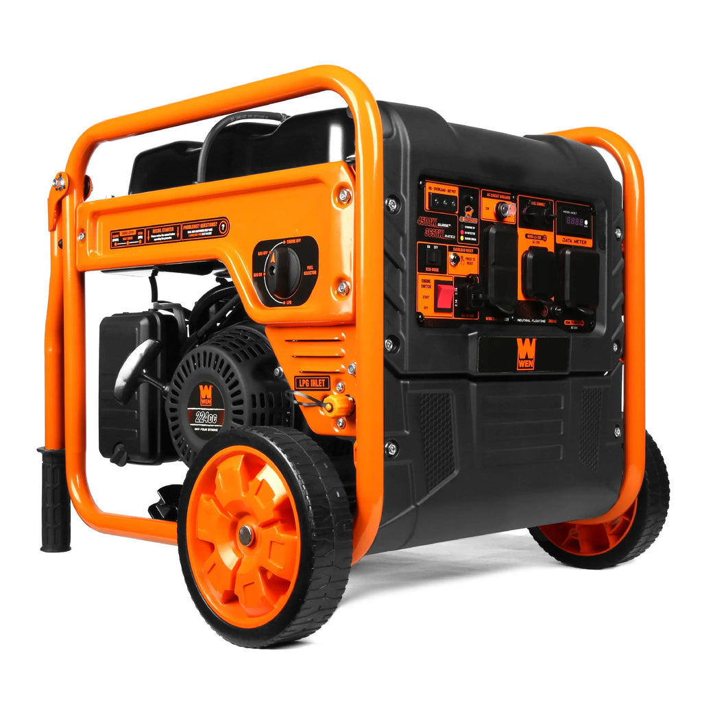 Dg4500Ix 4500-Watt RV and Transfer-Switch-Ready Dual Fuel Open Frame Inverter Generator with Electric Start and CO Watchdog